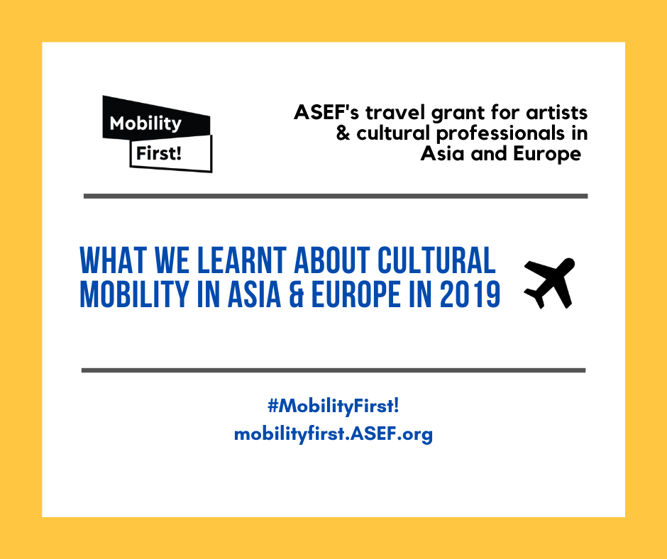 Mobility First! 2019: What we learnt about cultural mobility in Asia and Europe
