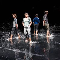 Image of 2018–19 laureates' public presentation – Familiar Faces • Surface (working title), © Milan Szypura.